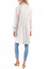 Raglan Coat from Summer Wool in pearl-white
