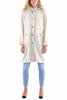 Raglan Coat from Summer Wool in pearl-white