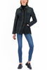 Outdoor-Jacke aus dry-waxed Baumwolle in Black-Watch-Karo.