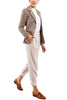 Belted blazer from Pepita-Linen in beige-brown