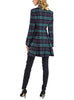 Long-blazer from tartan-wool in blackwatch