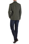 Jacket from Tyrolean loden in sage green