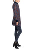 Long blazer in Fauna-Jacquard universe